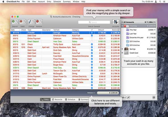 CheckBook Pro 2.7.18 for Mac|Mac版下载 | 个人理财工具