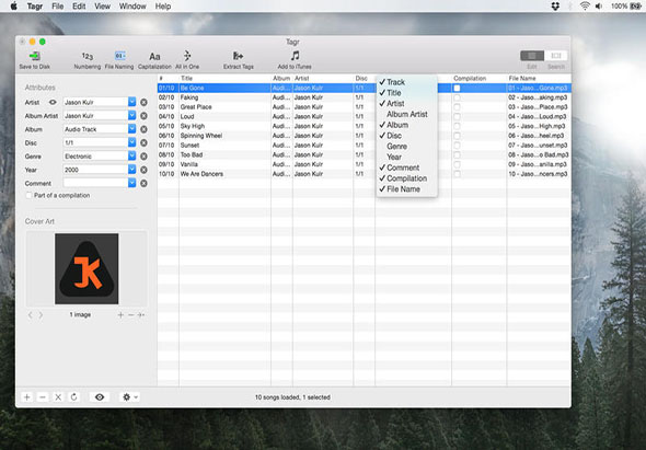 Tagr 5.6.2 for Mac|Mac版下载 | 音乐元数据编辑工具