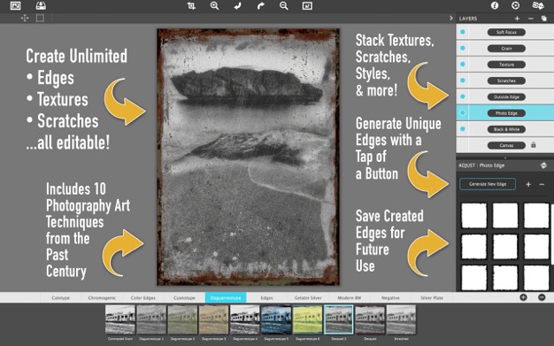 Chromatic Edges 1.0.28 for Mac|Mac版下载 | 为照片添加复古边框及滤镜