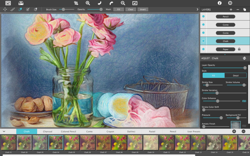 Pastello 1.1.19 for Mac|Mac版下载 | 将照片转换成艺术画作