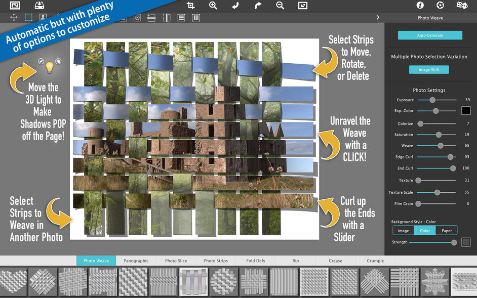 Photo Formation 1.0.19 for Mac|Mac版下载 | 照片创意折纸效果集