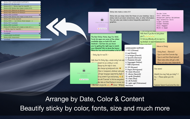 Sticky Notes 2.1 for Mac|Mac版下载 | 便签