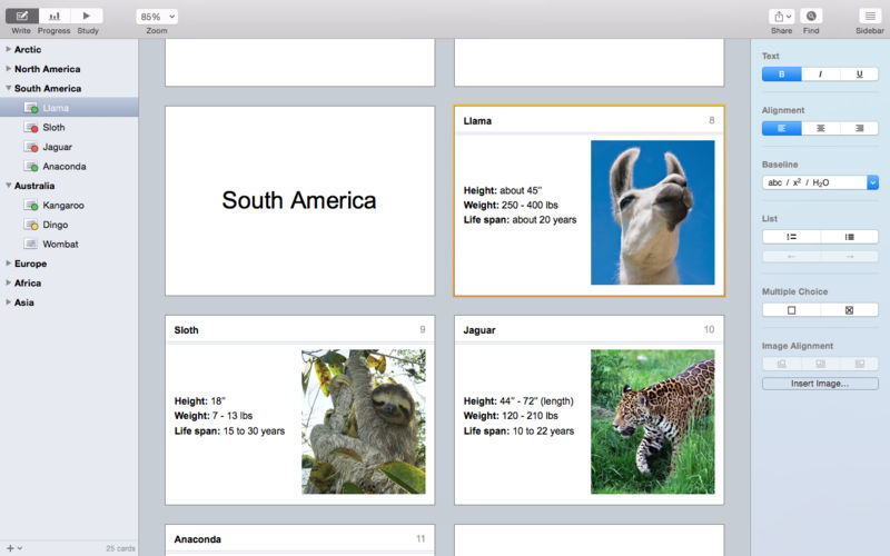 Flashcard Hero 3.5.0 for Mac|Mac版下载 | 学习卡片制作工具