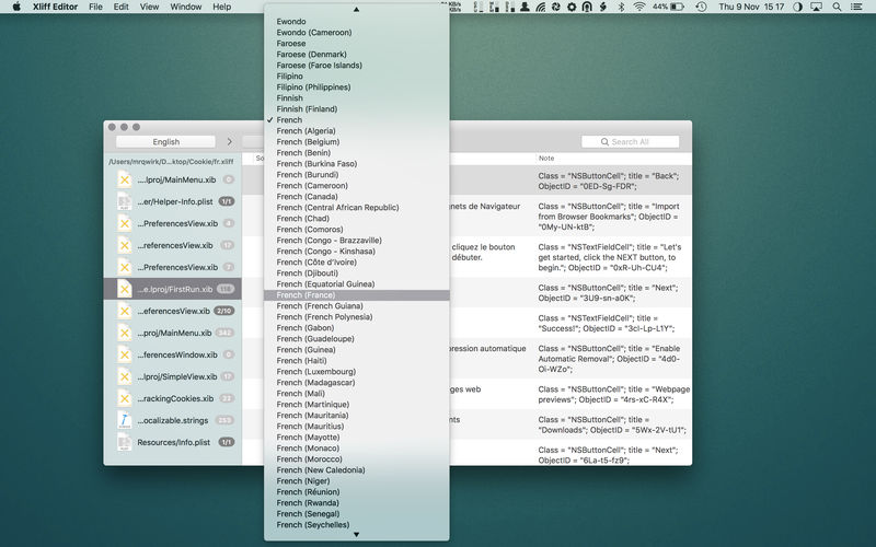 Xliff Editor 2.9.12 for Mac|Mac版下载 | Xliff文件编辑软件