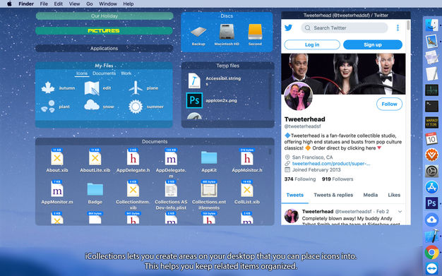 iCollections 8.1.0 for Mac|Mac版下载 | 桌面图标及文件整理工具
