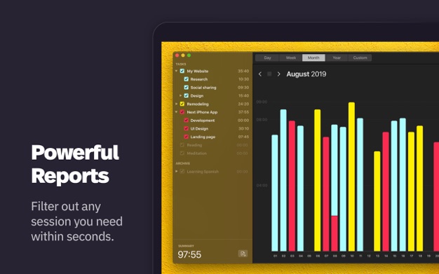 Klokki 1.3.7 for Mac|Mac版下载 | 时间跟踪器