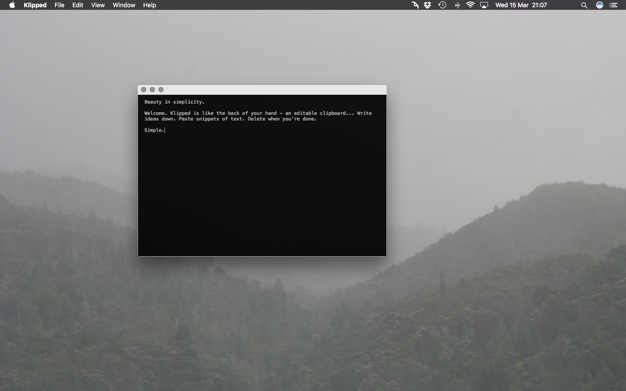 Klippe鈥猟 1.16 for Mac|Mac版下载 | 便笺簿