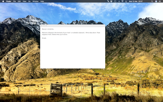 Klippe鈥猟 1.16 for Mac|Mac版下载 | 便笺簿