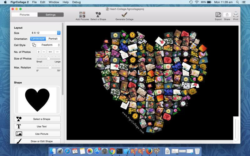 FigrCollage 3.3.7 for Mac|Mac版下载 | 照片拼贴工具