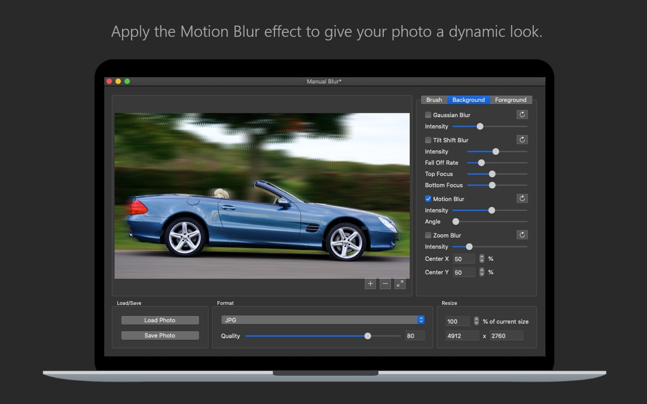 Photo Blur FX 1.3 for Mac|Mac版下载 | 照片聚焦效果