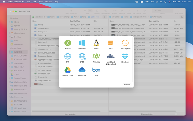 FE文件管理器(专业版) 3.4.2 for Mac|Mac版下载 | FE File Explorer Pro