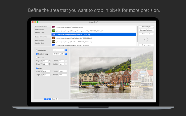 Image Crop - Batch Crop Photos 1.4 for Mac|Mac版下载 | 图像批量裁剪软件