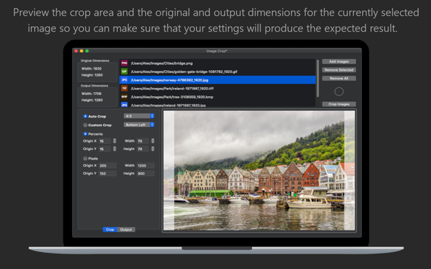 Image Crop - Batch Crop Photos 1.4 for Mac|Mac版下载 | 图像批量裁剪软件