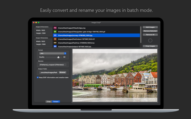 Image Crop - Batch Crop Photos 1.4 for Mac|Mac版下载 | 图像批量裁剪软件