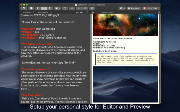 MarkMyWords 2.7.0 for Mac|Mac版下载 | Markdown文本编辑器
