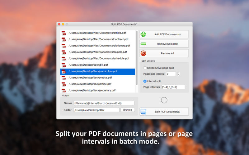 PDF Plus 1.4 for Mac|Mac版下载 | PDF合并或分割