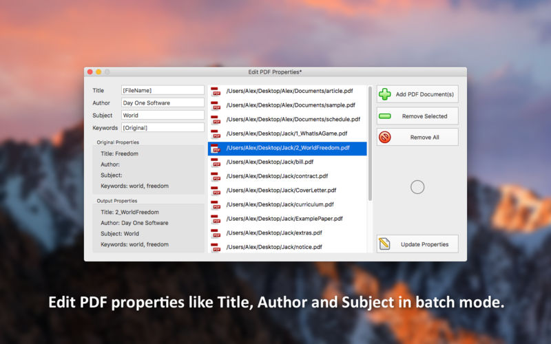 PDF Plus 1.4 for Mac|Mac版下载 | PDF合并或分割