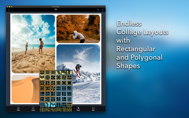 FrameMagic 1.4.1 for Mac|Mac版下载 | 照片拼贴软件