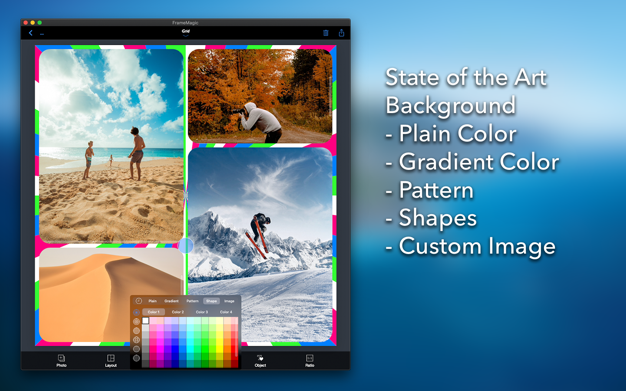 FrameMagic 1.4.1 for Mac|Mac版下载 | 照片拼贴软件