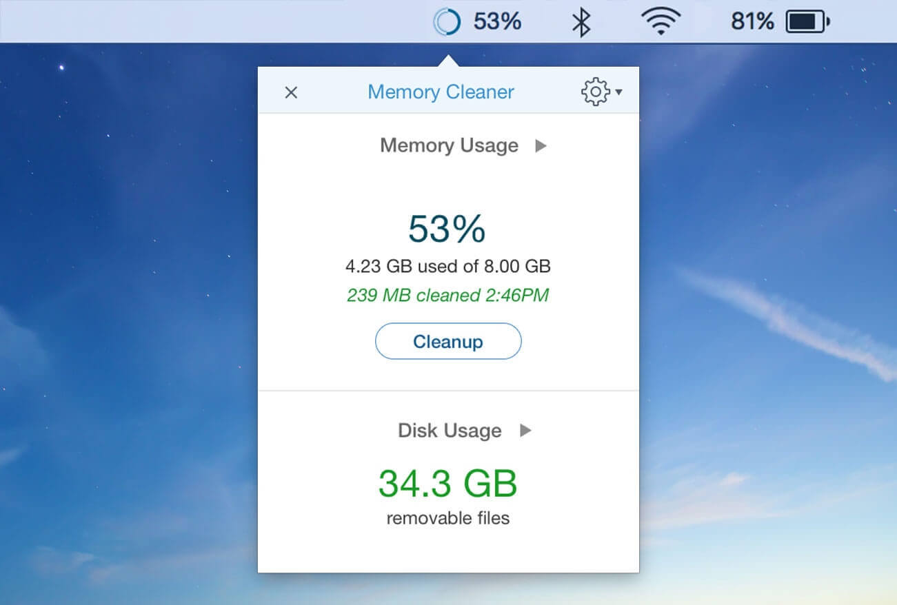 Memory Cleaner 5.0.3 for Mac|Mac版下载 | 内存清理工具