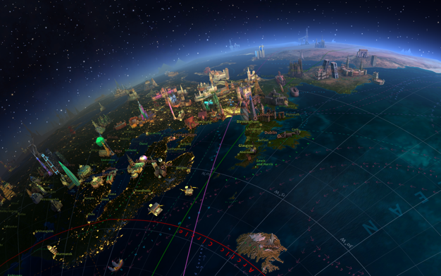 三维地球 Earth 3D 8.1.1 for Mac|Mac版下载 | 动态壁纸