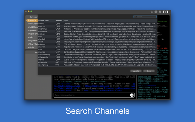 getIRC 1.4 for Mac|Mac版下载 | IRC客户端
