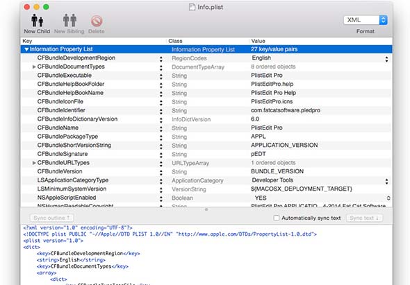 PlistEdit Pro 1.9.6 for Mac|Mac版下载 | plist文本编辑器
