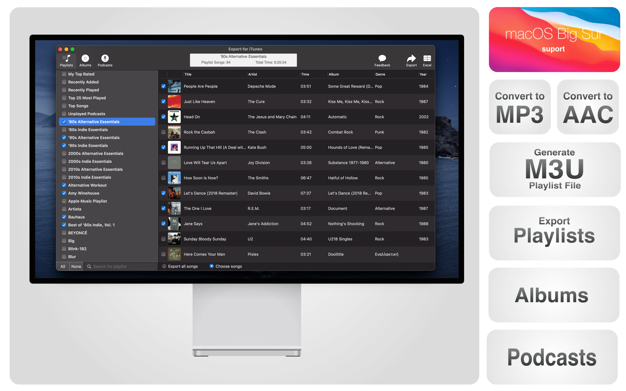 Export for iTunes 3.5 for Mac|Mac版下载 | 导出iTunes音乐