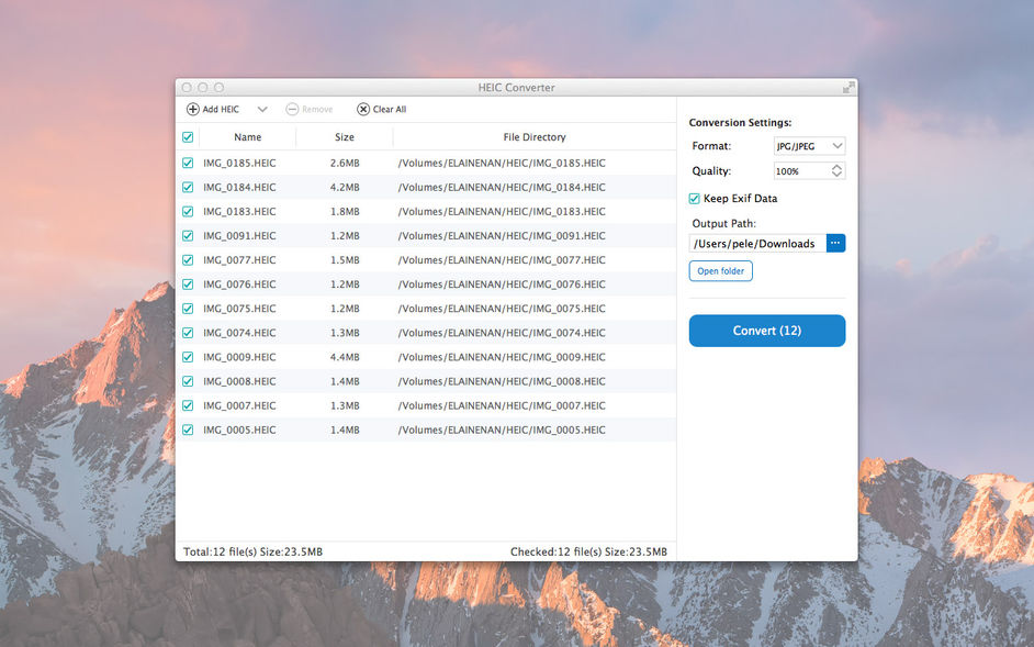 Aiseesoft HEIC Converter 1.0.28 for Mac|Mac版下载 | 将iphone拍的HEIC照片转换成JPG或PNG