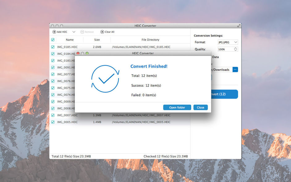 Aiseesoft HEIC Converter 1.0.28 for Mac|Mac版下载 | 将iphone拍的HEIC照片转换成JPG或PNG