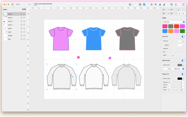 Sketch Fashion 1.2.8 for Mac|Mac版下载 | 服装设计软件