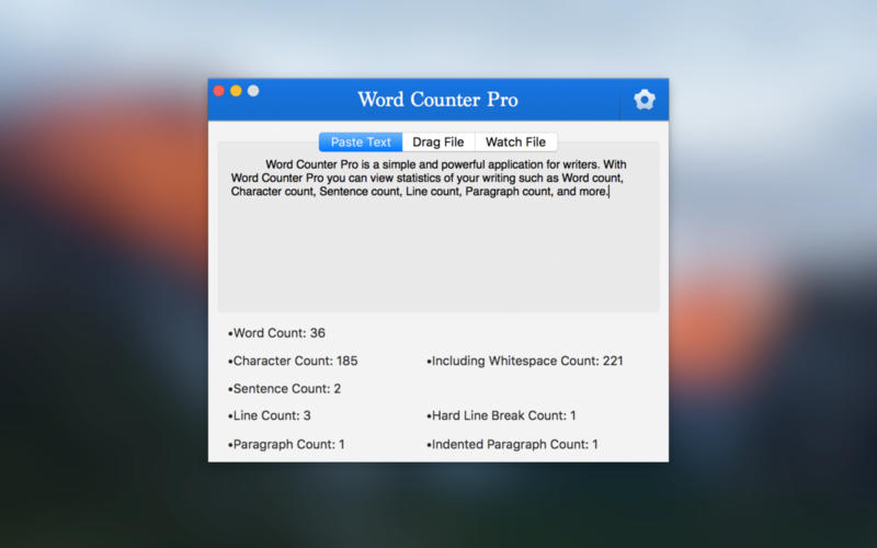 Word Counter Pro 3.2 for Mac|Mac版下载 | 文档字数统计软件