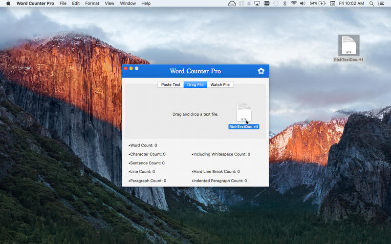 Word Counter Pro 3.2 for Mac|Mac版下载 | 文档字数统计软件