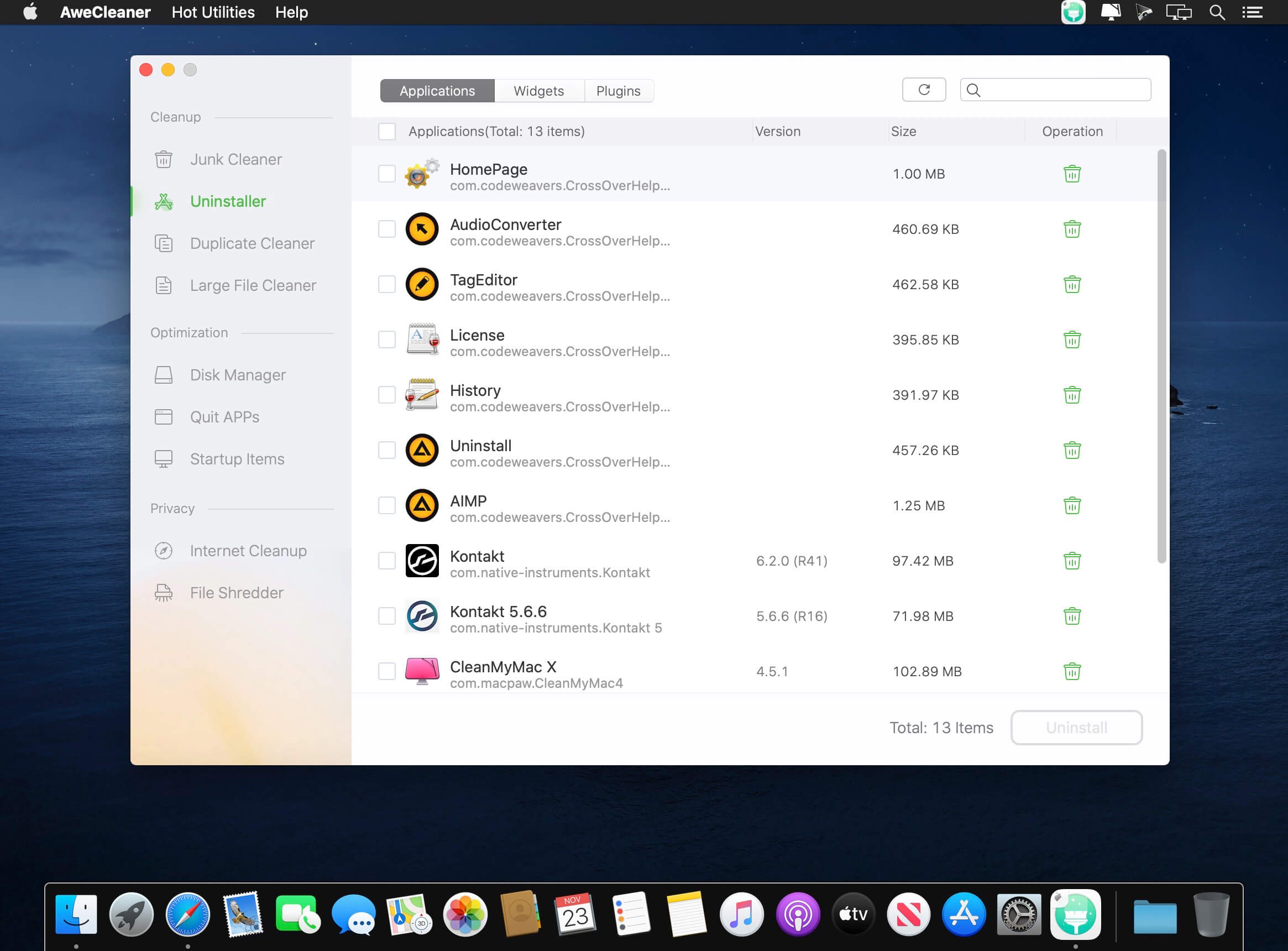 AweCleaner 5.5 for Mac|Mac版下载 | 系统清理工具