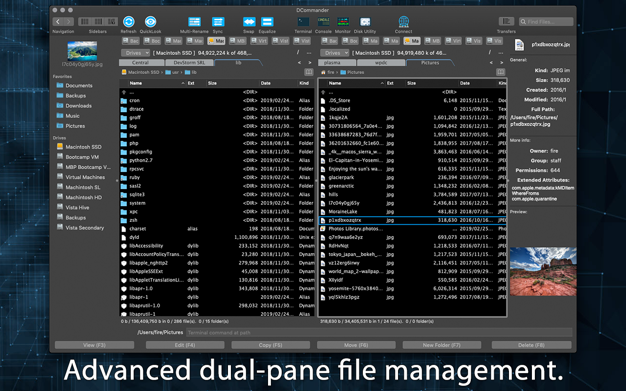 DCommander 3.9.4 for Mac|Mac版下载 | 文件管理器