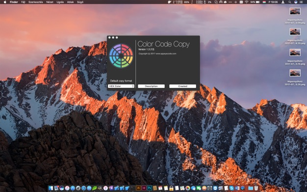 Color Code Copy 1.4 for Mac|Mac版下载 | 拾色器