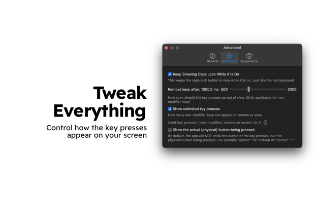 KeyTrails 1.2.5 for Mac|Mac版下载 | 在屏幕上显示键盘输入