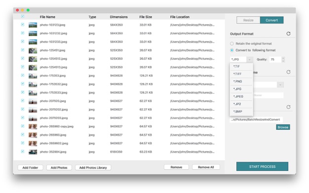 Batch Photo Resize鈥猺鈥 3.2 for Mac|Mac版下载 | 批量调整图片大小