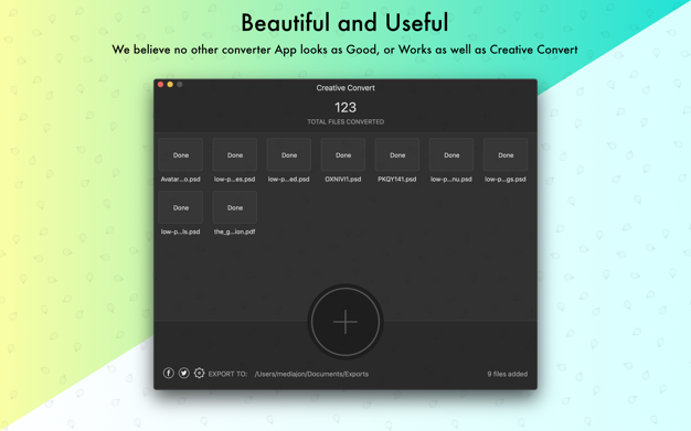 Creative Convert 1.4.3 for Mac|Mac版下载 | 文件格式批量转换