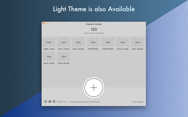 Creative Convert 1.4.3 for Mac|Mac版下载 | 文件格式批量转换