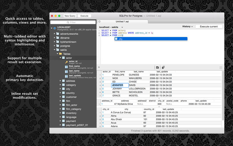 SQLPro for Postgres 2023.0.6 for Mac|Mac版下载 | PostgresSQL数据库客户端