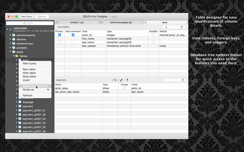 SQLPro for Postgres 2023.0.6 for Mac|Mac版下载 | PostgresSQL数据库客户端
