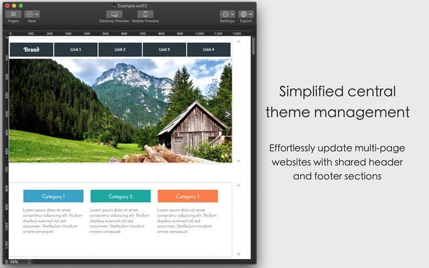 Wolf 2 - Responsive Designer Pro 3.04 for Mac|Mac版下载 | 网页设计软件