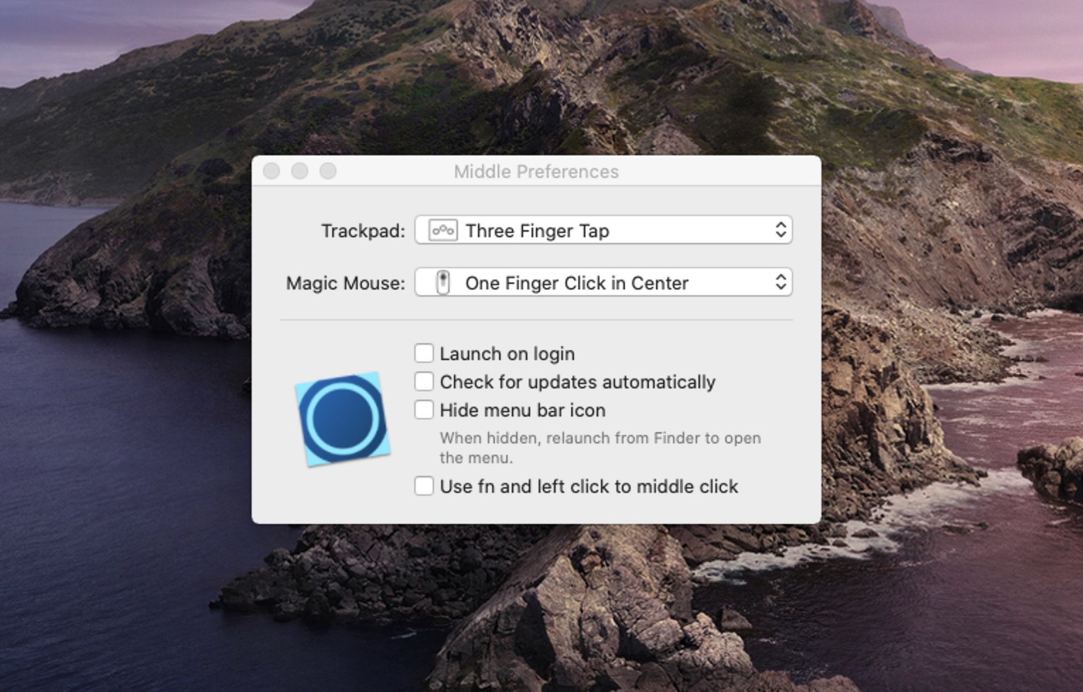 Middle 1.8 for Mac|Mac版下载 | 触控板及鼠标增强工具