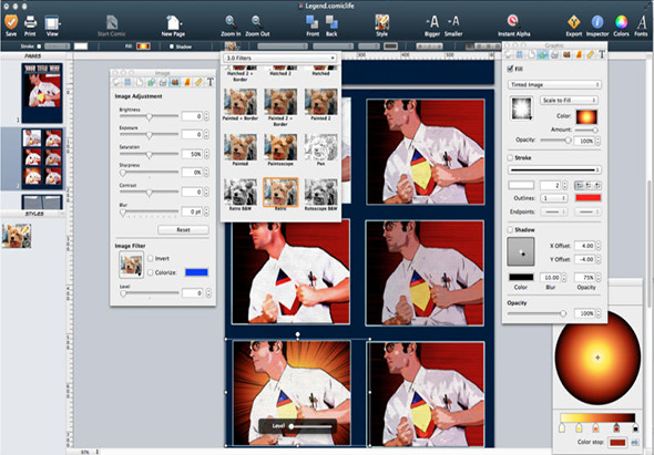 Comic Life 3 3.5.24 for Mac|Mac版下载 | 漫画制作工具