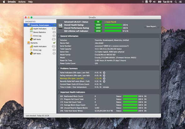DriveDx 1.11.0 for Mac|Mac版下载 | 硬盘检测工具