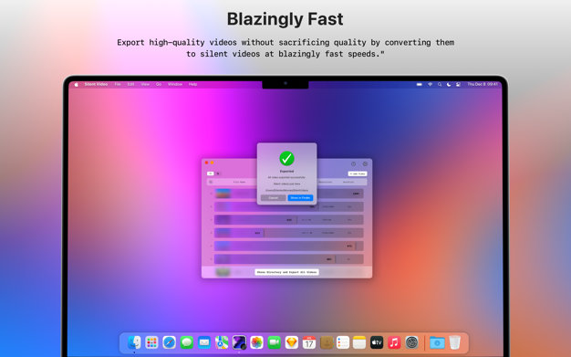 Silent Video : Audio Remover 1.0.0 for Mac|Mac版下载 | 批量去除视频声音