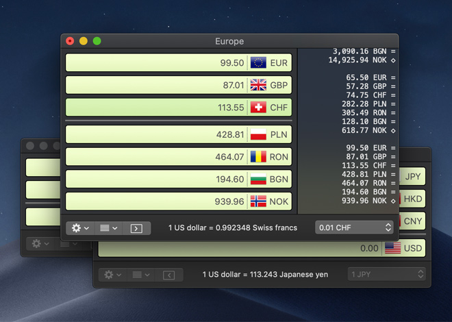 Currency Assistant 3.6.1 for Mac|Mac版下载 | 货币兑换计算器