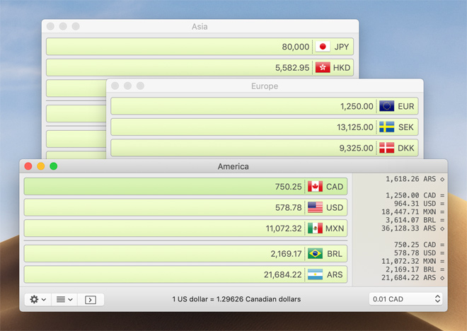 Currency Assistant 3.6.1 for Mac|Mac版下载 | 货币兑换计算器