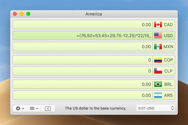 Currency Assistant 3.6.1 for Mac|Mac版下载 | 货币兑换计算器